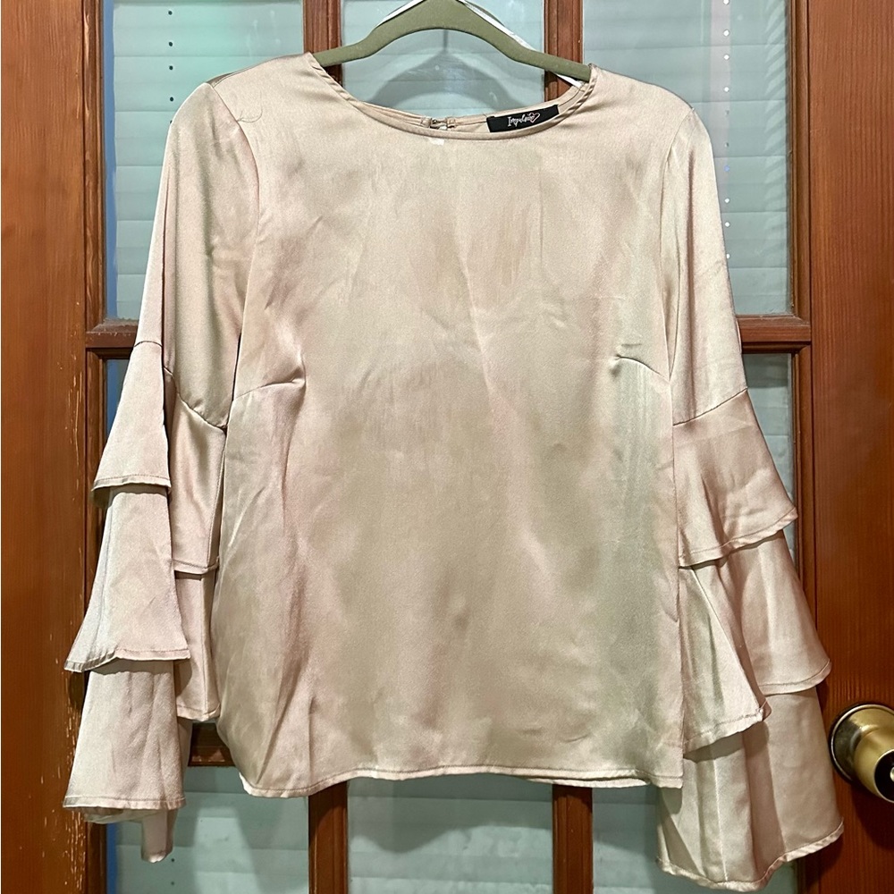 Bell-Sleeve Blouse